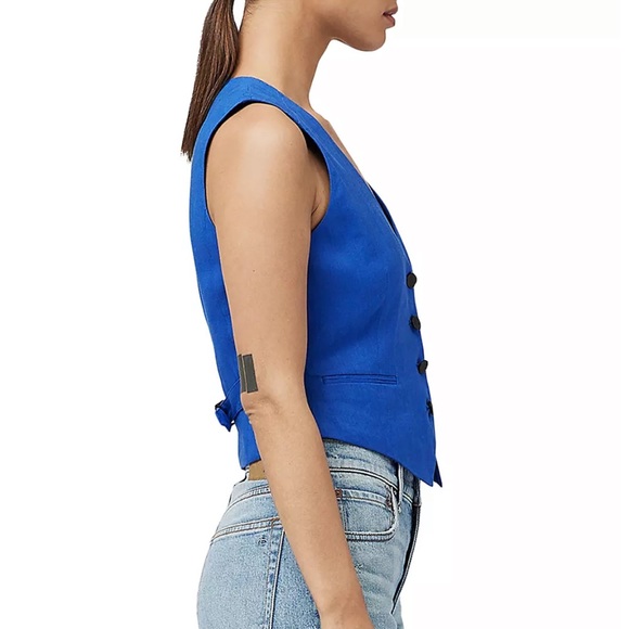 rag & bone
Priya Linen-Blend Vest Size 0 - Picture 6 of 9